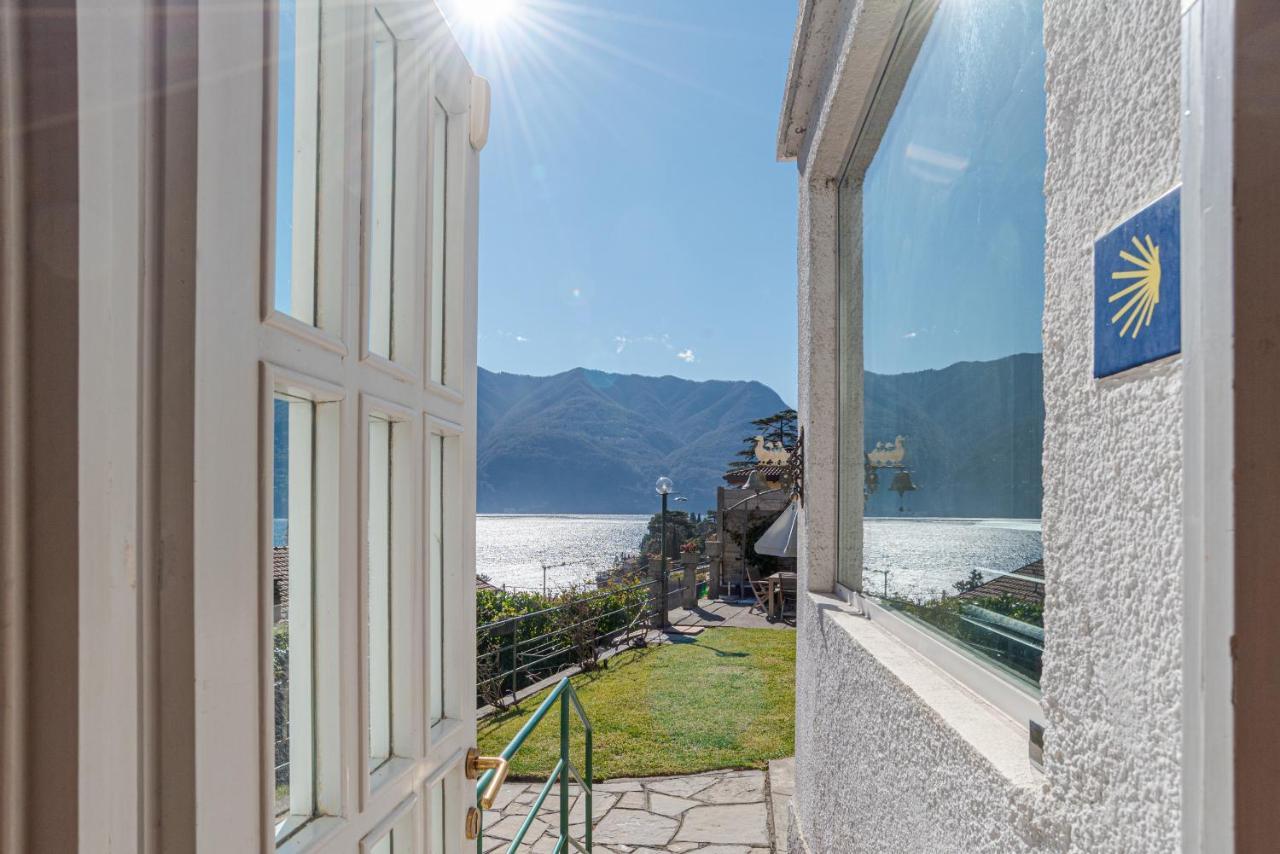 Casa Bambu - Splendida Vista Lago E Posto Auto Laglio Bagian luar foto